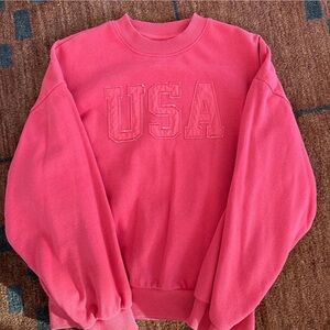 Target Pink USA Sweatshirt